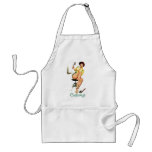 Sexy Vintage Plumber Pin Up Woman aprons