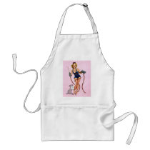 Sexy Vintage Welding Pin Up Woman Aprons