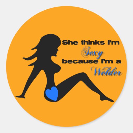 Sexy Welder Stickers