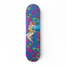 Sexy Woman and Gifts Custom Skateboard