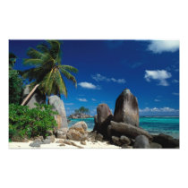 Seychelles, Mahe Island, Anse Royale Beach.