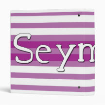 Seymour 3 Ring Binders