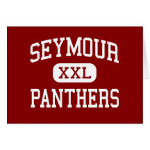 Seymour - Panthers - High School - Seymour Texas Greeting Cards