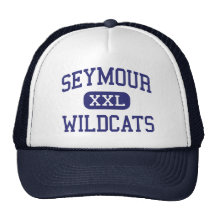 Seymour - Wildcats - High - Seymour Connecticut Trucker Hat
