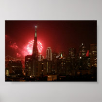SF Fireworks Print