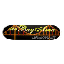 SF Golden Gate Bridge Custom Skateboard