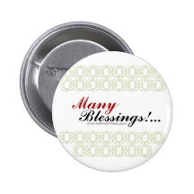 SF Many Blessings Button