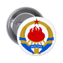 SFR Yugoslavia Pinback Button