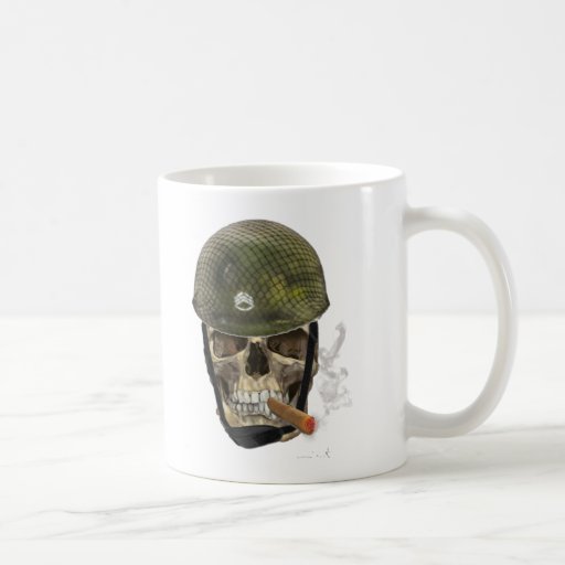 sgt skull coffee mugs