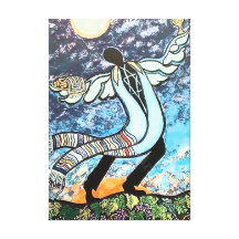 Shabbat Angel Gallery Wrap Canvas