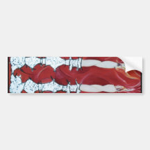 Shabbat Candles Bumper Sticker