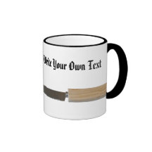 Shabbat Challah & Knife Mugs
