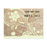 Shabby Lace Save the Date Postcards