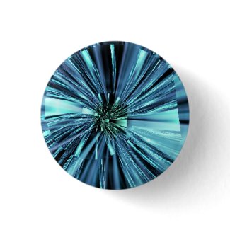 Shades of Blue Fractal Art Button