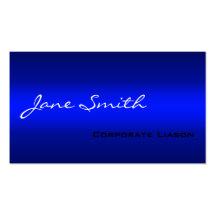 Shades of Blue Standard Business Cards