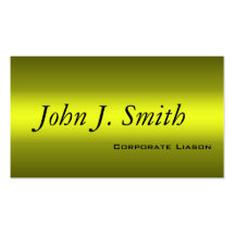 Shades of Gold Standard Business Cards