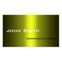 Shades of Gold Standard Business Cards