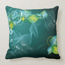 Shades of Green American MoJo Pillow