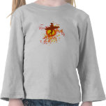 Shades of orange Surfer Silhouette Shirt