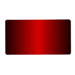 Shades of Red. Shipping Labels
