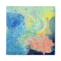Shades of Sleep (pastel on paper magnets