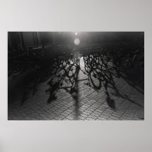 Shadow bikes print