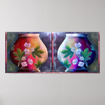 Shadow Box diptych Print