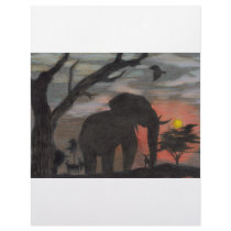 Shadow Elephant Custom Letterhead