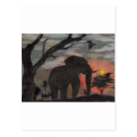 Shadow Elephant Postcards
