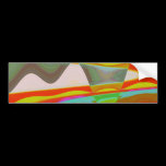 Shadow Talk - Acrylic Oriental Colour Art bumper stickers