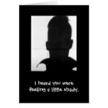 shadowman2, greeting card