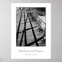 'Shadows and Fences'  Poster