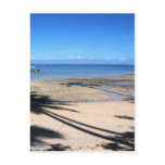 Shadows Chasing Low TIde Post Cards