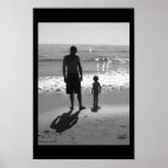 Shadows In The Sand Poster