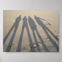 Shadows On Sand Posters