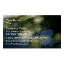 Shadows on water business cards