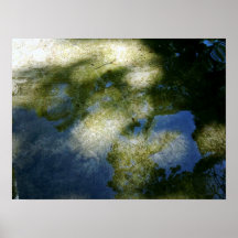 Shadows on water posters