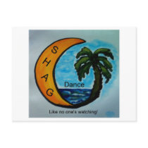 SHAG POSTCARD Ocean Scene