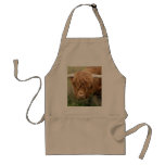 Shaggy Highland Cow Aprons