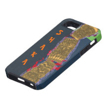 Shaka Tipsy Tiki Totem Low Brow Luau - iPhone 5 Covers