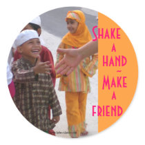 Shake a hand Make a friend
