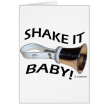 Shake It Baby! Greeting Card