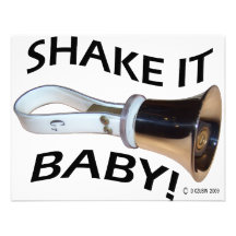 Shake It Baby! Invitations
