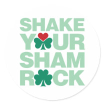 Shake Your Shamrock - Light Sticker