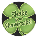 Shake Your Shamrocks stickers