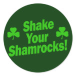 Shake Your Shamrocks! stickers