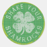 Shake Your Shamrocks Sticker
