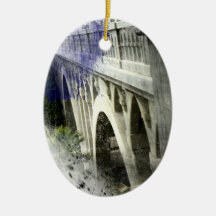 Shakespeare Bridge Christmas Tree Ornaments