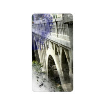 Shakespeare Bridge Custom Address Label