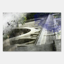 Shakespeare Bridge Signs